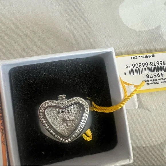 Invicta Angel Heart Ring Watch - Picture 2 of 3